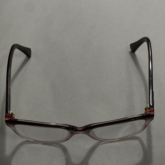 Coach Eyeglasses Frames Only HC 6089 5401 Purple Brown Gradient 51-16-135 - Picture 5 of 8